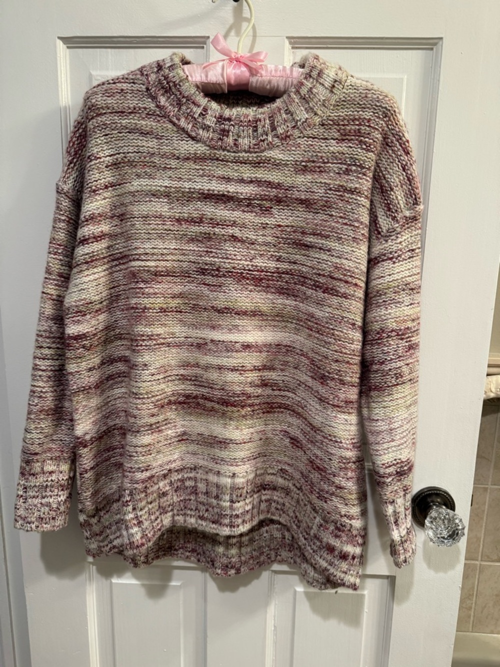 Old Navy oversized Marled Sweater. Warm space dye. Size small.